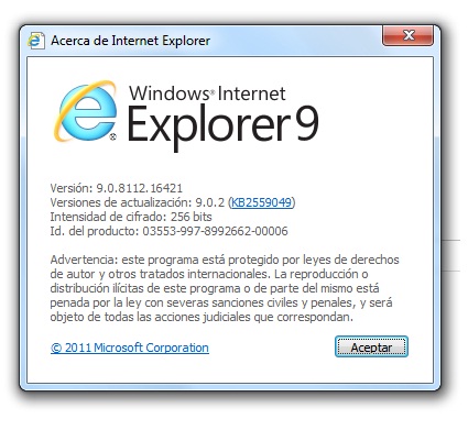 internet explorer 9 windows xp